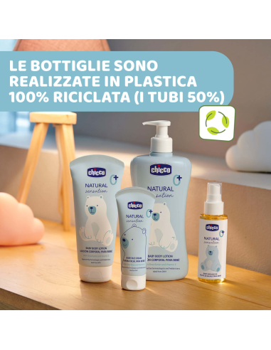 Baby Crema Corpo Natural Sensation - 24 Ore di Idratazione