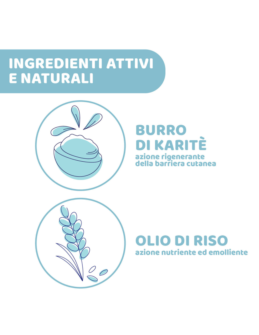 Baby Crema Viso Natural Sensation - Nutriente e Protettiva