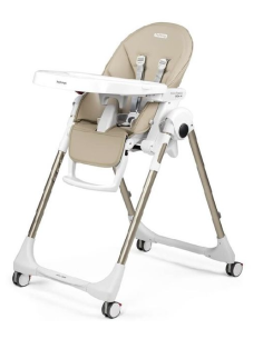 Peg Perego Prima Pappa Follow Me Seggiolone Reclinabile e Ultracompatto, Astral | ShopinCasa.it