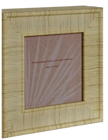 PORTAFOTO LI217820 MDF 10X10CM BEIGE