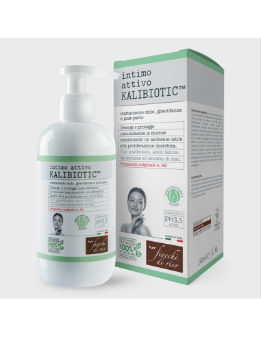 Fiocchi Di Riso Kalibiotic Detergente Intimo pH 3.5 240ml | shopincasa.it