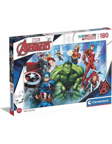 GIOCHI DI SOCIETA'E PUZZLE: vendita online Clementoni Puzzle 180 Pezzi Marvel Avengers in offerta