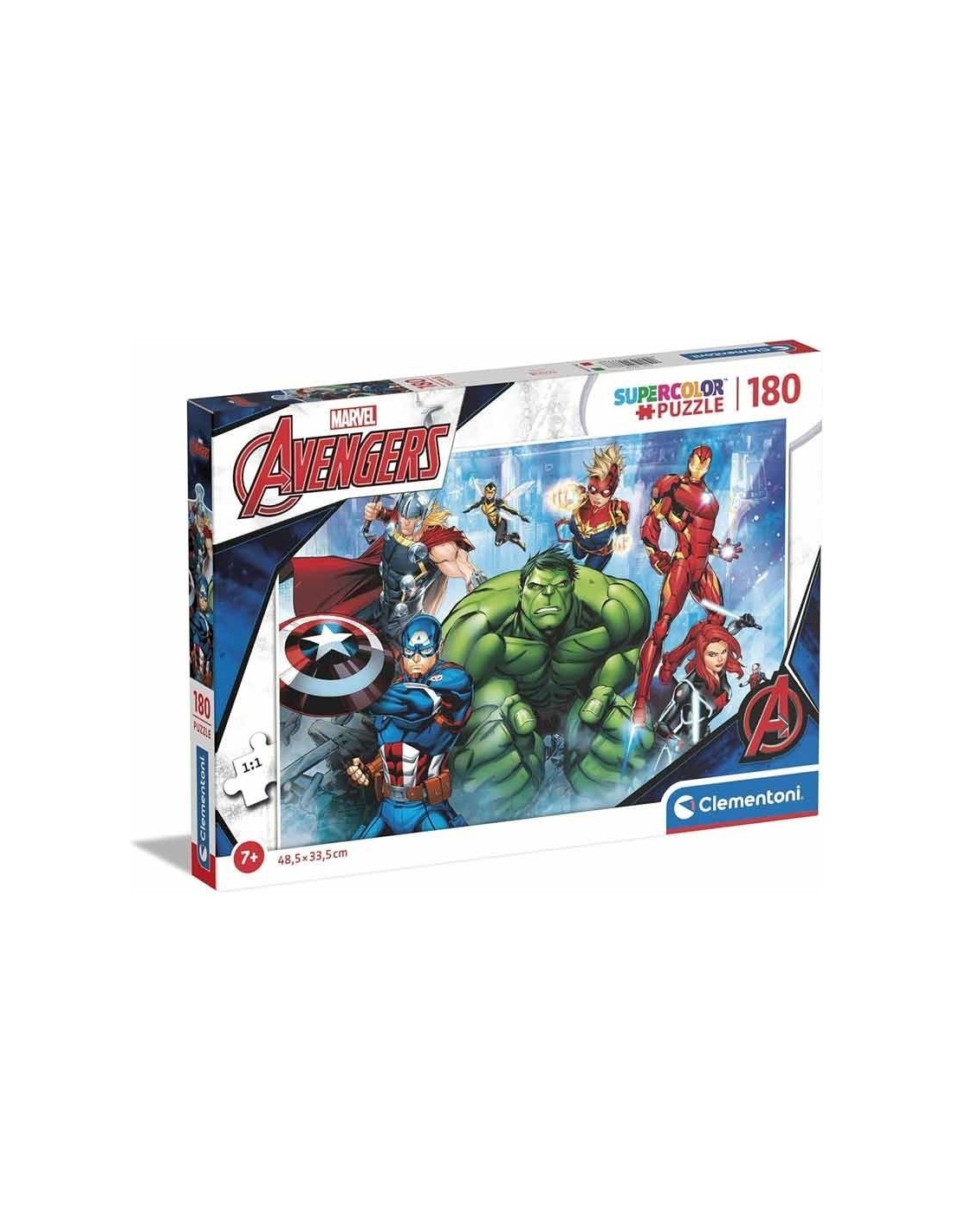 GIOCHI DI SOCIETA'E PUZZLE: vendita online Clementoni Puzzle 180 Pezzi Marvel Avengers in offerta