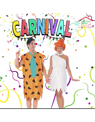 VESTITI: vendita online COSTUME 15737 WILMA FLINTSTONES PER ADULTO in offerta