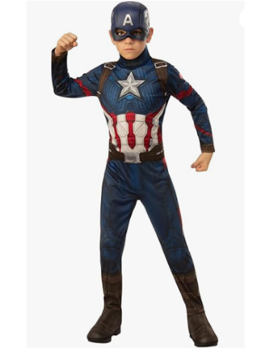 VESTITI: vendita online COSTUME 700668-M CAPITAN AMERICA ENDGAME TAGLIA M PER BAMBINO in offerta