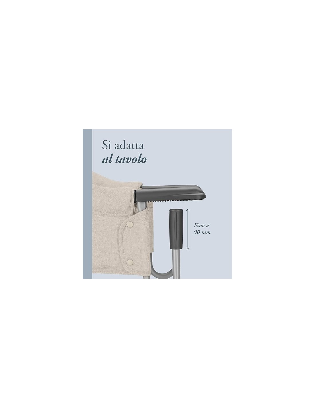 Inglesina Fast Seggiolino da Tavolo Pieghevole Desert Beige - shopincasa.it