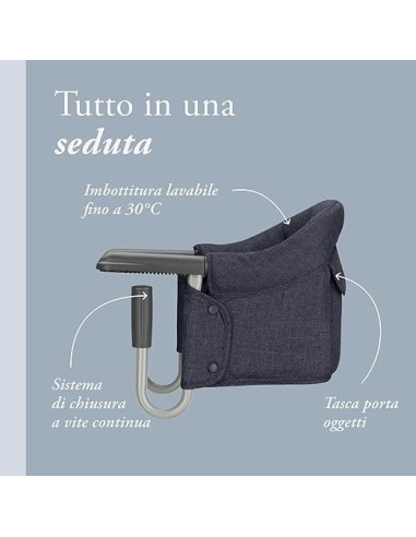 Inglesina Fast Seggiolino da Tavolo Ocean Navy - Shop in Casa