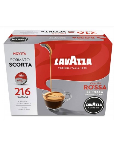 CAP.CAFFE' A MODO MIO 216PZ QUALITA'ROSSA