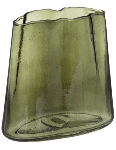 VASO 193754 JEMO VETRO 20X10X10CM VERDE