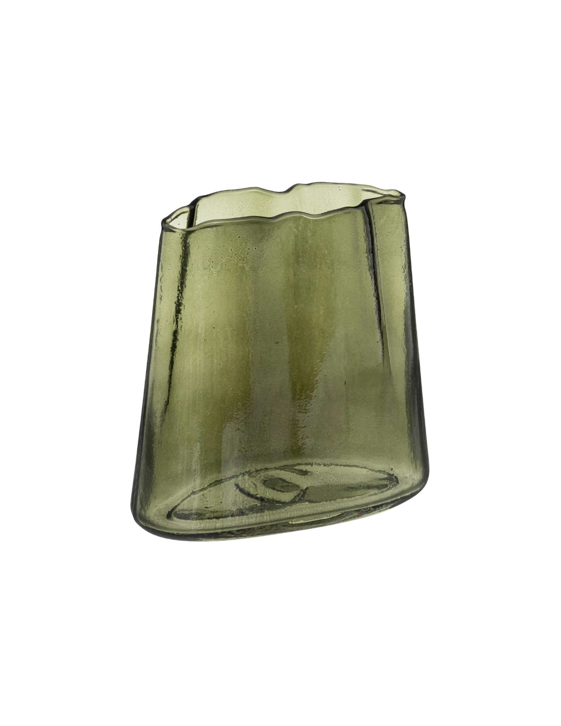 VASO 193754 JEMO VETRO 20X10X10CM VERDE