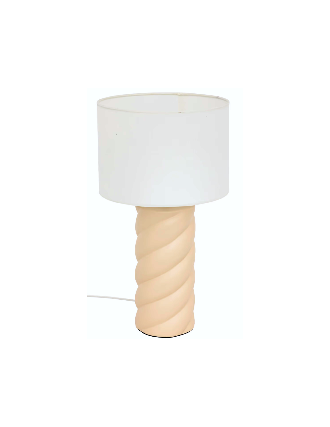 LAMPADA TAVOLO 202630 NOLY 24X44CM CERAMICA BEIGE