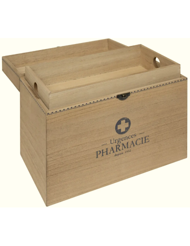 SCATOLA MEDICINALI 203947 MDF 28X16X20CM