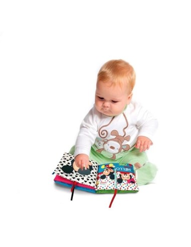 Disney Baby Soft Book - Libro Morbido e Interattivo per Bambini - Shopincasa