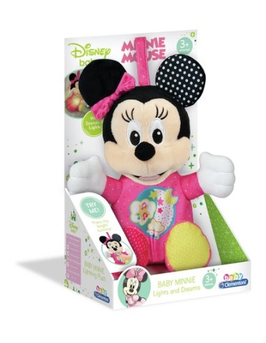 Disney Baby Minnie Peluche Interattivo - Compagno di nanna per bambine