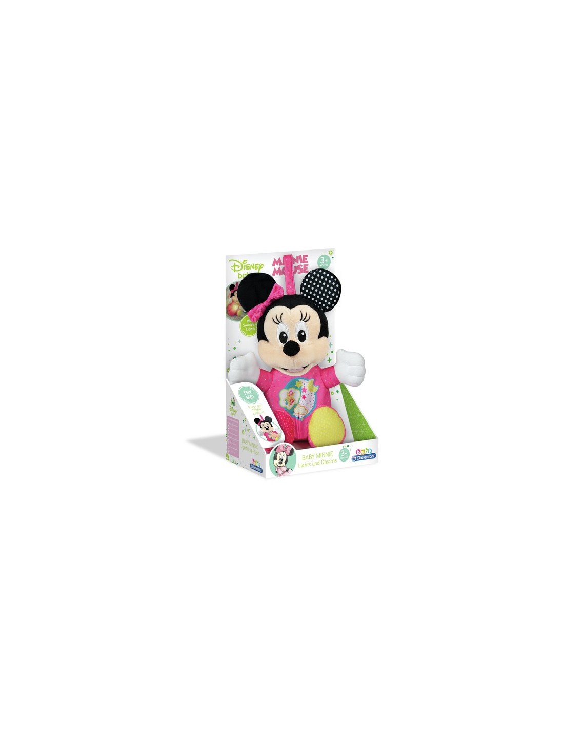 Disney Baby Minnie Peluche Interattivo - Compagno di nanna per bambine