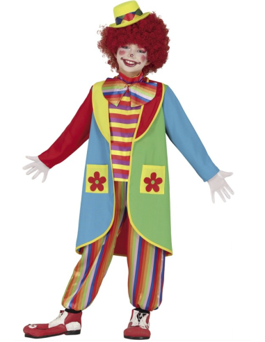 COSTUME 81046 FLOWY IL CLOWN 3/4 ANNI