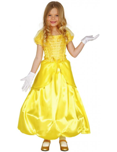 COSTUME 83200 PRINCIPESSA GIALLA 3/4 ANNI