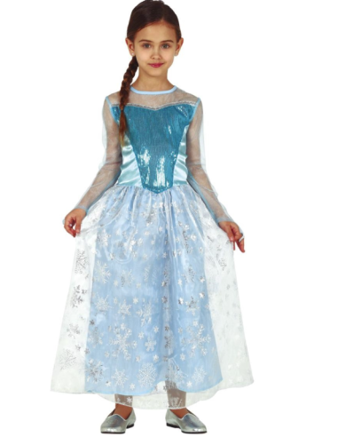 COSTUME 83699 PRINCIPESSA DELLE NEVI 3/4 ANNI