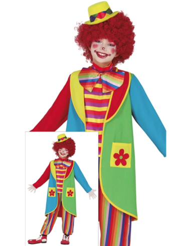 COSTUME 83799 FLOWY IL CLOWN 10/12 ANNI