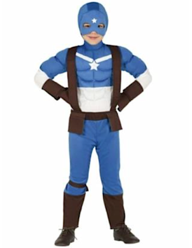 COSTUME 88405 SUPEREROE CAPITANO 3/4 ANNI