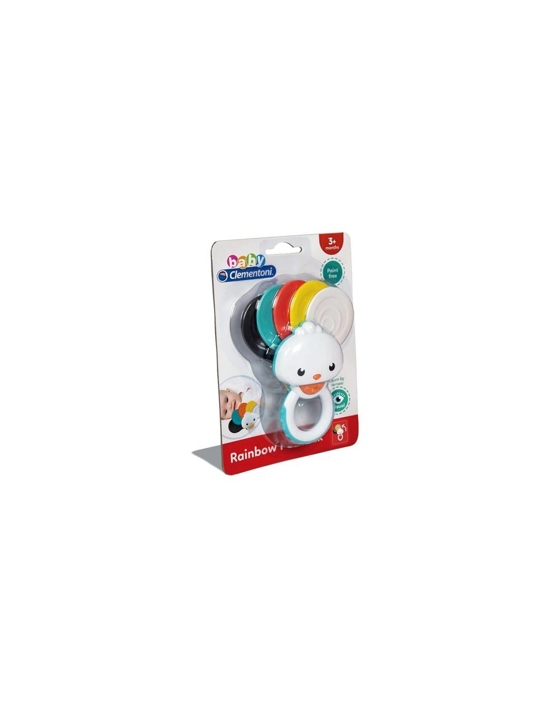 Baby Sonaglio Pavone Clementoni – Giocattolo educativo 3m+ su Shopincasa.it