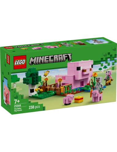 GIOCATTOLO PUBBLICIZZATO: vendita online MINECRAFT 21268 CASA DEL MAIALINO in offerta