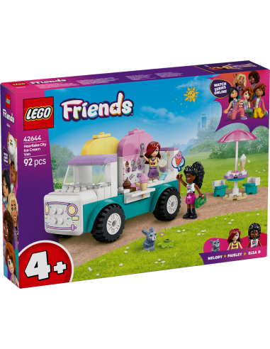 GIOCATTOLO PUBBLICIZZATO: vendita online FRIENDS 42644 FURGONE DEI GELATI DI HEARTLAKE CITY in offerta