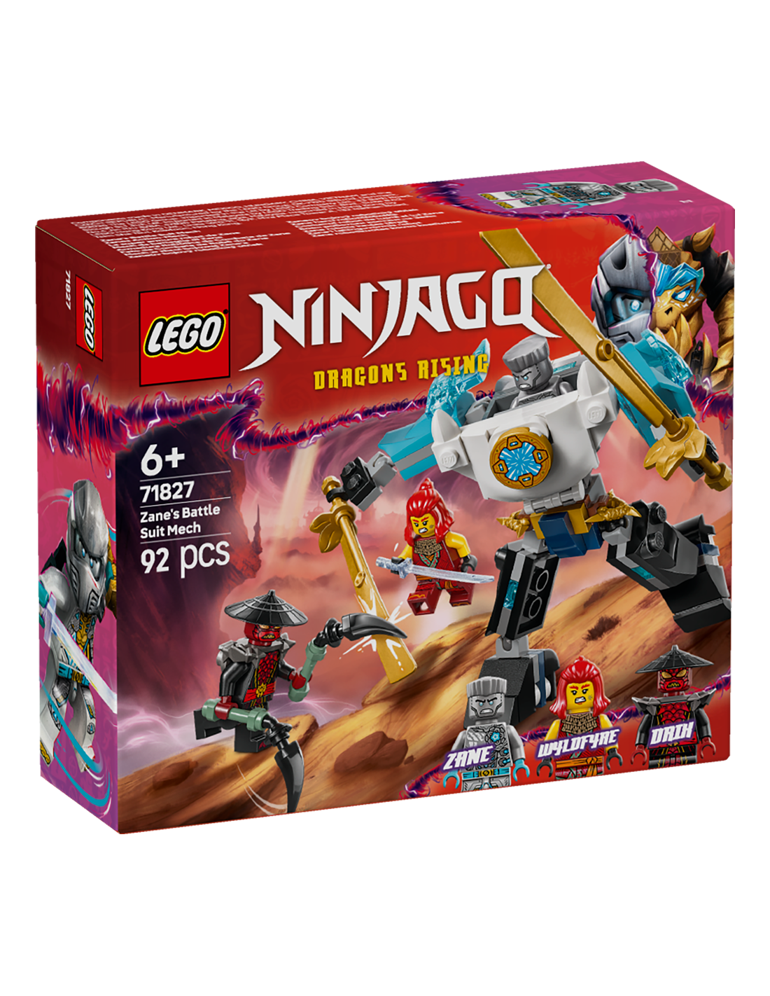 GIOCATTOLO PUBBLICIZZATO: vendita online NINJAGO 71827 MECH DA BATTAGLIA DI ZANE in offerta