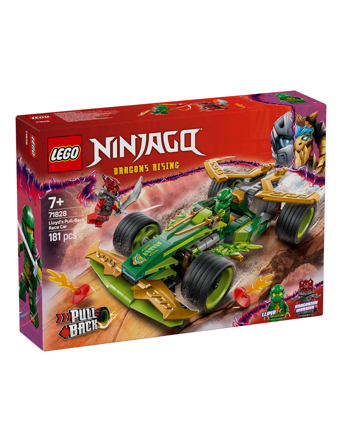 GIOCATTOLO PUBBLICIZZATO: vendita online NINJAGO 71828 RACER PULL-BACK DI LLOYD in offerta