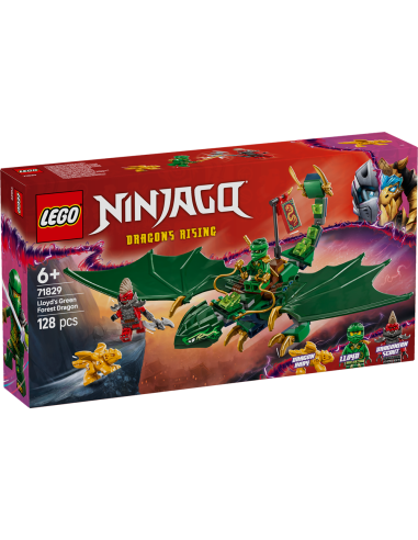 GIOCATTOLO PUBBLICIZZATO: vendita online NINJAGO 71829 DRAGO DELLA FORESTA VERDE DI LLOYD in offerta