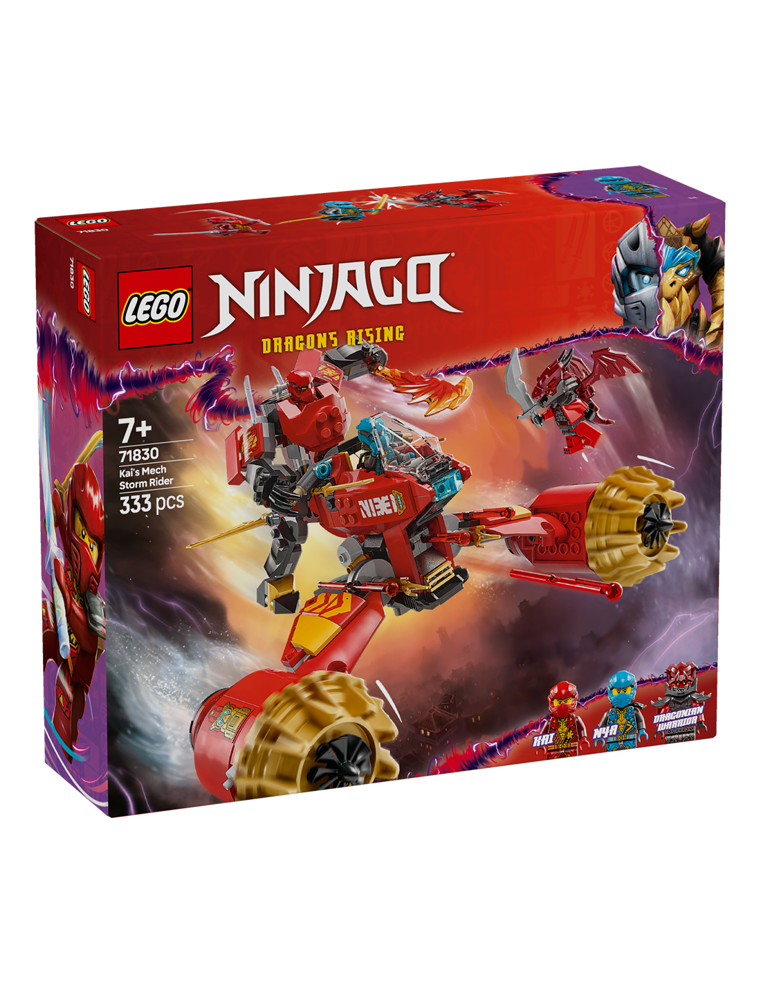 GIOCATTOLO PUBBLICIZZATO: vendita online NINJAGO 71830 MECH STORM RIDER DI KAI in offerta