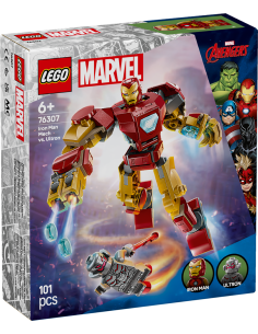 GIOCATTOLO PUBBLICIZZATO: vendita online MARVEL 76307 MECH DI IRONMAN CONTRO ULTRON in offerta