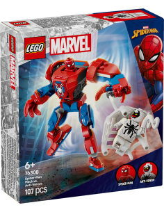 GIOCATTOLO PUBBLICIZZATO: vendita online MARVEL 76308 MECH DI SPIDERMAN CONTRO ANTI-VENOM in offerta