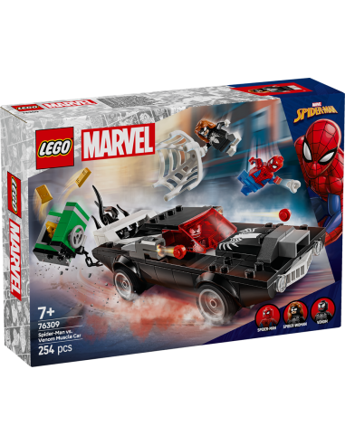 GIOCATTOLO PUBBLICIZZATO: vendita online MARVEL 76309 SPIDERMAN CONTRO MUSCLE CAR DI VENOM in offerta