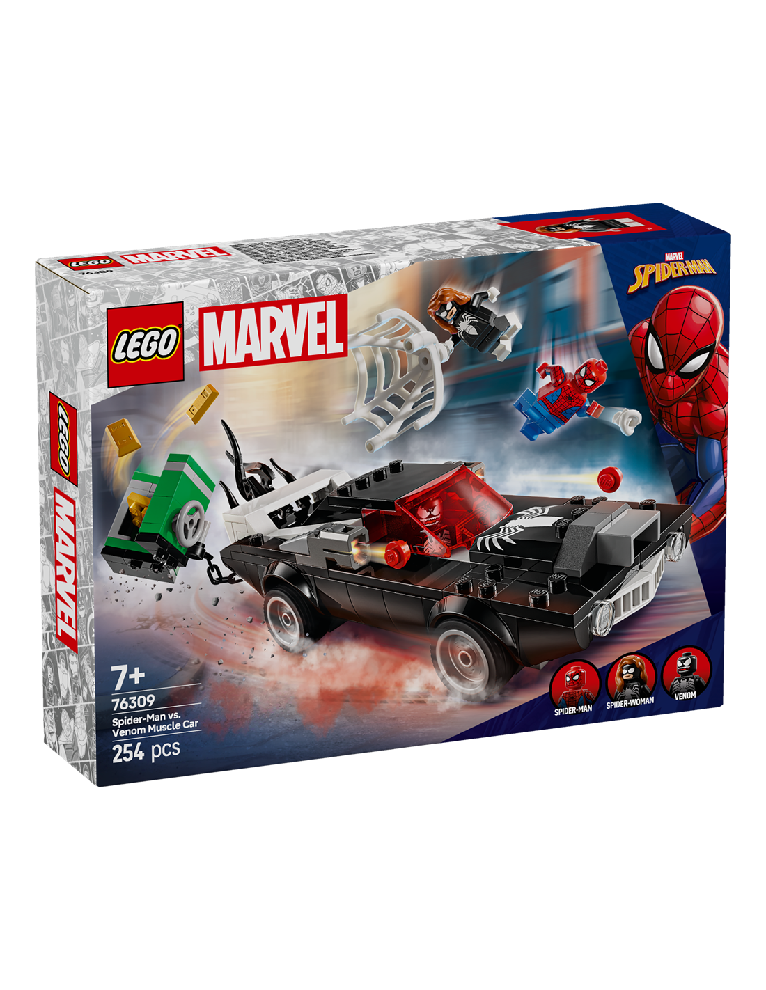 GIOCATTOLO PUBBLICIZZATO: vendita online MARVEL 76309 SPIDERMAN CONTRO MUSCLE CAR DI VENOM in offerta