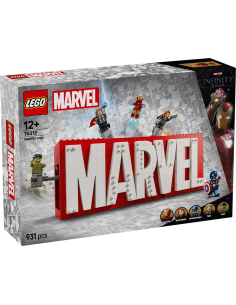 GIOCATTOLO PUBBLICIZZATO: vendita online MARVEL 76313 LOGO E MINIFIGURE MARVEL in offerta