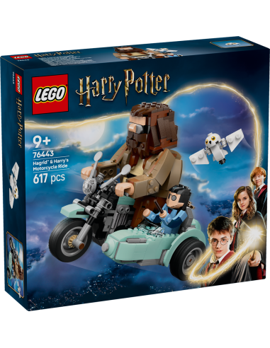 GIOCATTOLO PUBBLICIZZATO: vendita online HARRY POTTER 76443 GIRO SUL SIDECAR DI HAGRID E HARRY in offerta