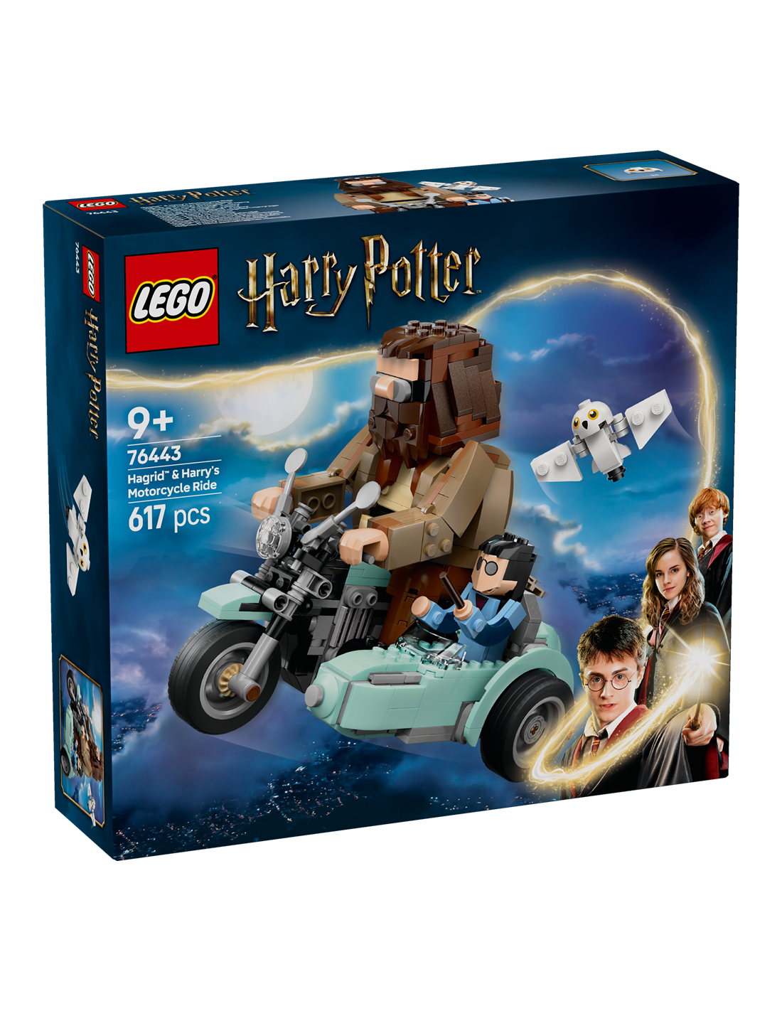 GIOCATTOLO PUBBLICIZZATO: vendita online HARRY POTTER 76443 GIRO SUL SIDECAR DI HAGRID E HARRY in offerta