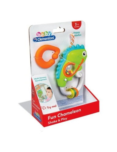 Baby Trillino Camaleonte Clementoni – Sonaglino interattivo 3m+ su Shopincasa.it