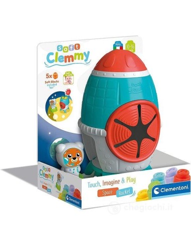 Sensory Rocket Bucket Secchiello Mattoncini Clemmy – Gioco creativo su Shopincasa.it