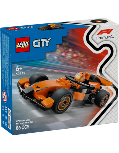 GIOCATTOLI: vendita online CITY 60442 PILOTA E MONOPOSTO MCLAREN F1 in offerta