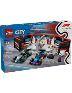 GIOCATTOLI: vendita online CITY 60444 GARAGE CON MONOPOSTO MERCEDES AMG E ALPINE F1 in offerta