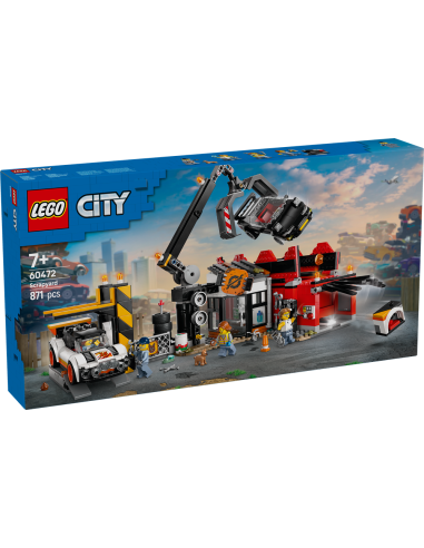 LEGO: vendita online CITY 60472 SFASCIACARROZZE CON AUTO in offerta