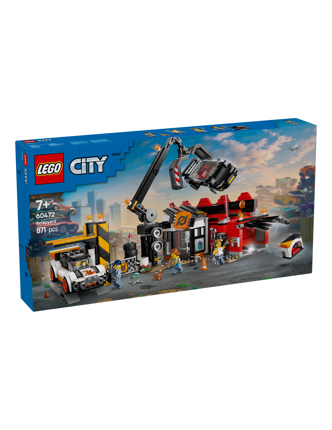 LEGO: vendita online CITY 60472 SFASCIACARROZZE CON AUTO in offerta