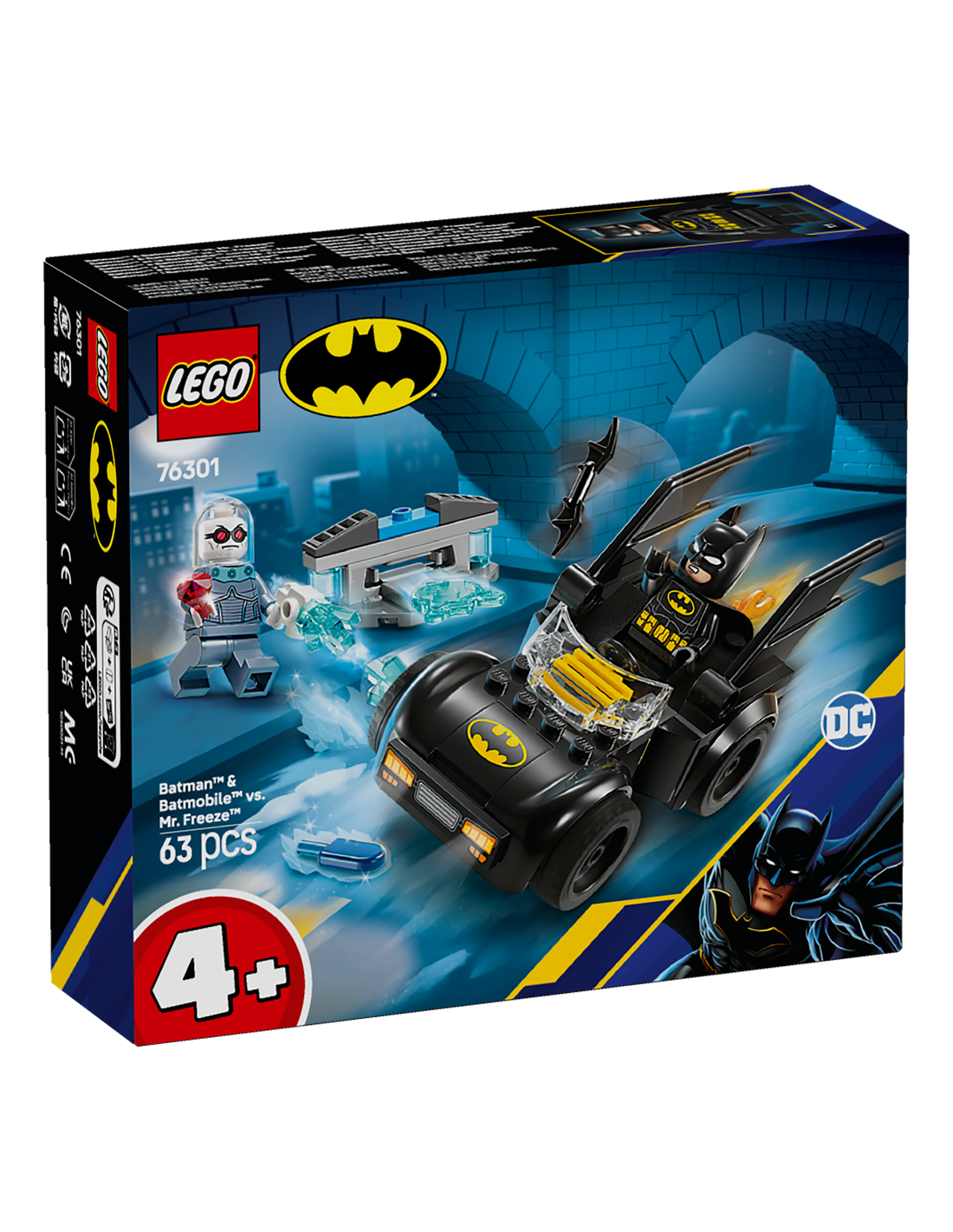 GIOCATTOLO PUBBLICIZZATO: vendita online BATMAN 76301 BATMAN E BATMOBILE CONTRO MR.FREEZE in offerta