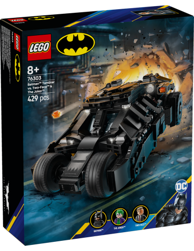 GIOCATTOLO PUBBLICIZZATO: vendita online BATMAN 76303 TUMBLER DI BATMAN CONTRO DUEFACCE E IL JOKER in offerta