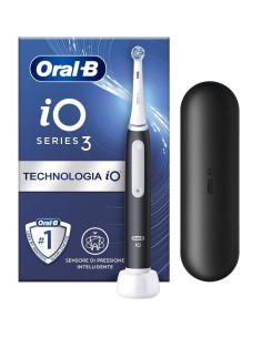 SPAZZOLINO ORALB IO3 C/TRAVEL BLACK BRAUN