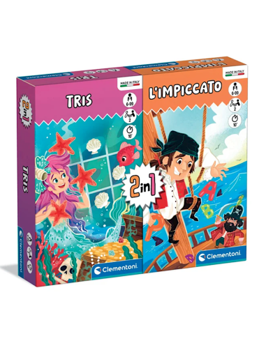 GIOCO 2IN1 16589 TRIS / L'IMPICCATO