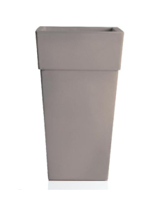 VASO PIRAMIDE SENSATION 36353 50CM TORTORA