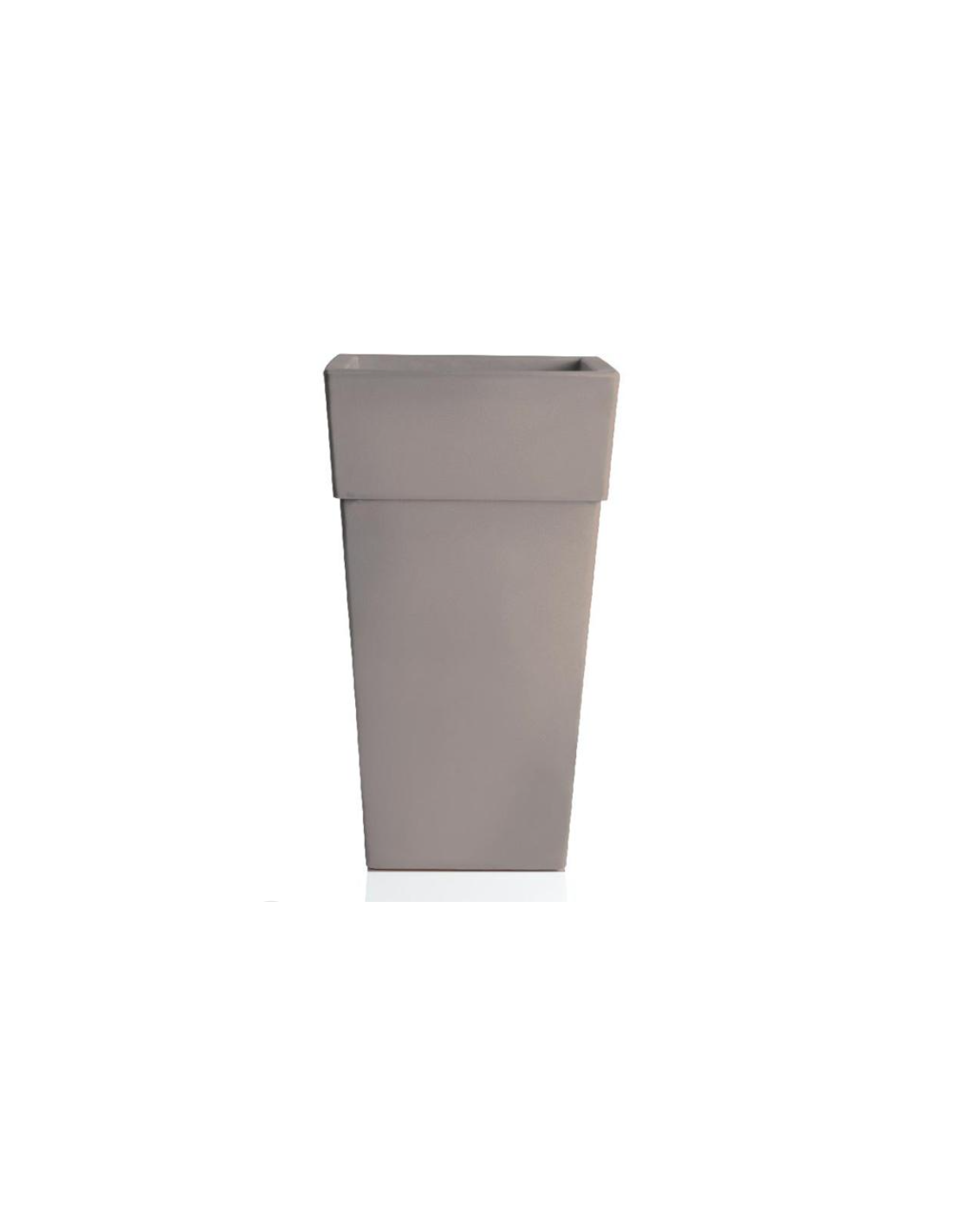 VASO PIRAMIDE SENSATION 36353 50CM TORTORA